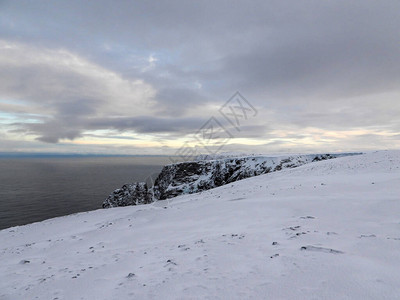 北开普角是挪威北部马格罗亚岛北海岸的斗篷高清图片