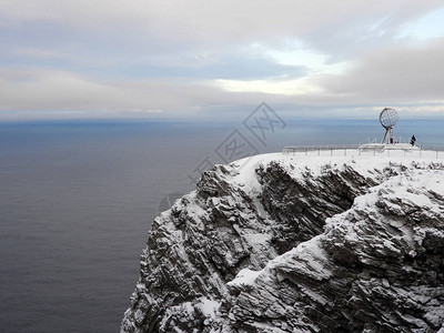 北开普角是挪威北部马格罗亚岛北海岸的斗篷高清图片