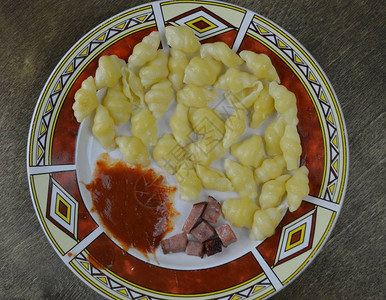 肉和番茄酱的意大利面图片