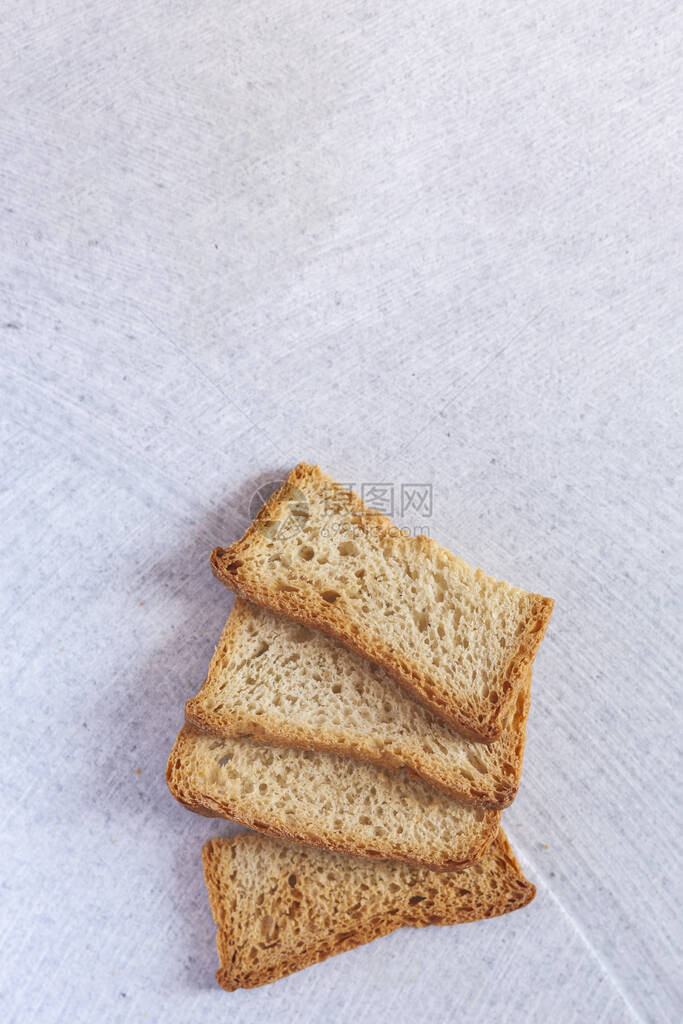 美味饮食面包健康食品顶视图片