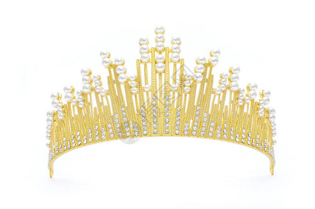 金色的皇冠有珍珠图片