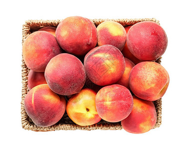 甜美成熟的桃子图片
