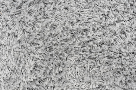白色天然毛绒地毯纹理背景Wool背景图片