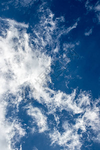 白天空中的云背景图片