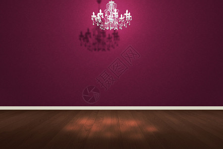 紫罗兰色室内房间背景图片