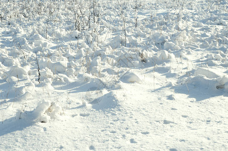 雪地抽象背景图片