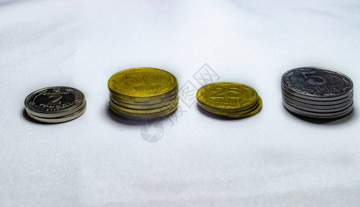 乌克兰硬币新硬币的提名和旧硬币的撤回背景图片