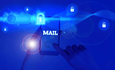 显示邮件的书写笔记通过邮政系统发送或递送的信件或包图片