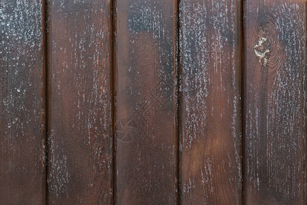 粗糙的深棕色木头旧木板背景复古图片