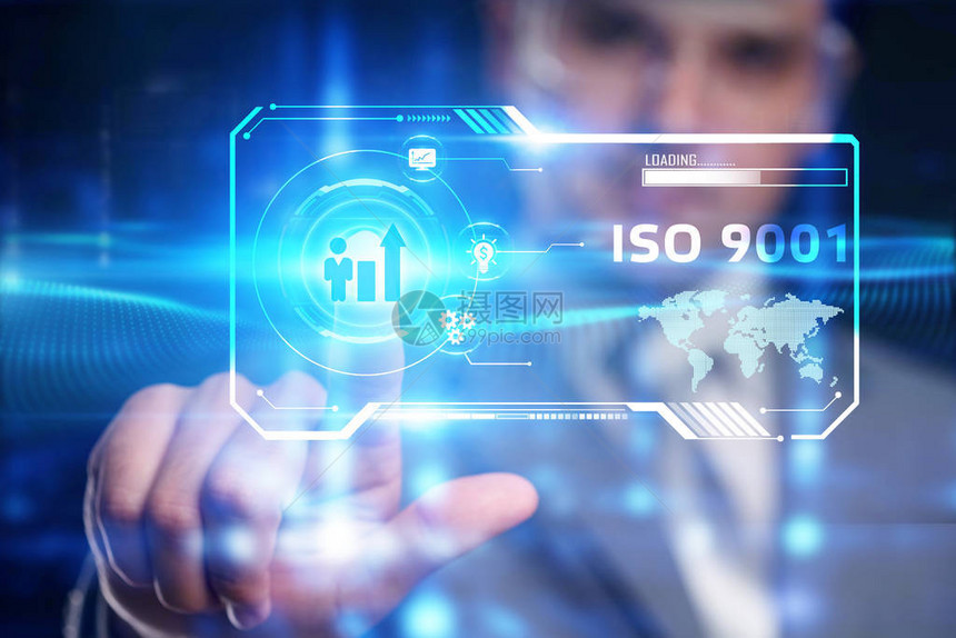 ISO标准质量控制保证商业技术概念单图片
