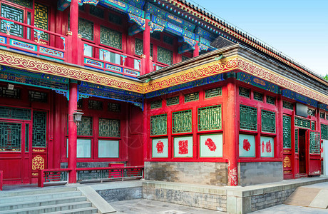 宫殿中的古建筑北京图片