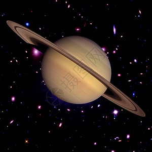 土星太阳系美国航天局提供图片