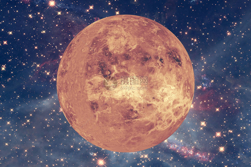 金星富尔星球由美国航天局提图片