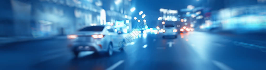 城市私人交通汽车在公路上行驶的构图片