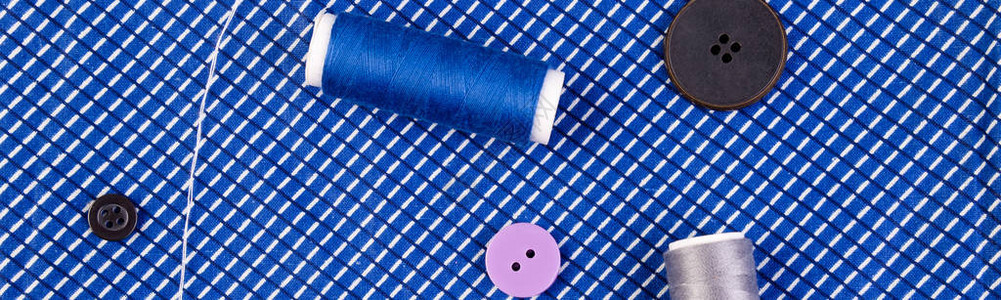 用于缝制衣服的物品横幅缝纫纽扣线轴图片