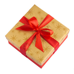 红色礼品或礼盒图片
