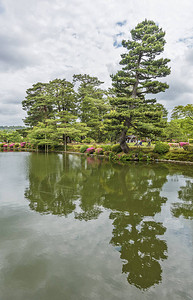 日本金泽的日本花园肯罗库图片