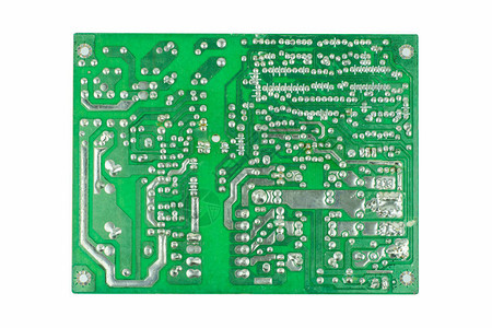 白底绝缘电子路板以白图片