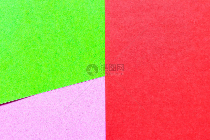 绿色粉红和色纸质图片