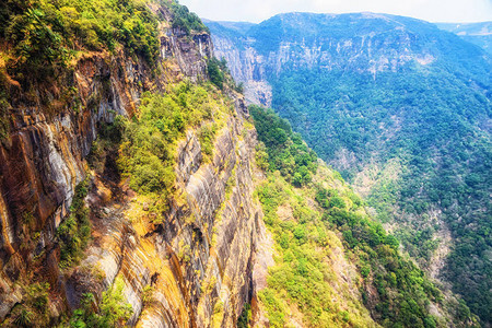 Arwah洞穴峡谷Cherrapunji图片