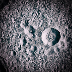 行星表面月球这幅由NAS提供图片