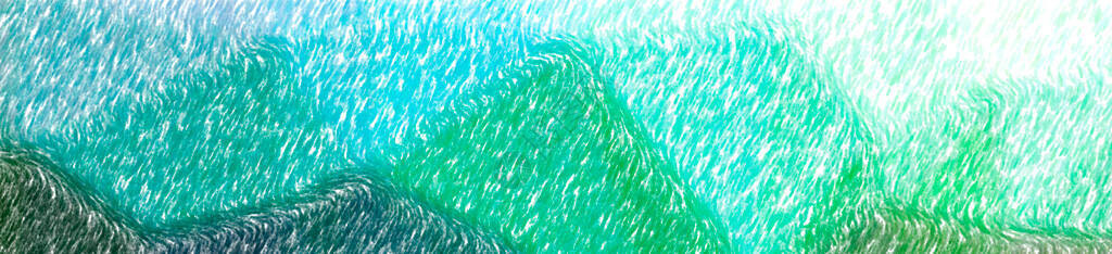 绿色抽象彩色铅笔背景的插图片