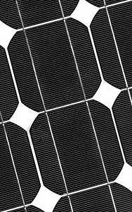 太阳能电池板光伏模块的特写镜头光伏电池用于可再生电力生产的光伏电图片