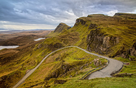 苏格兰Skye岛Quira图片