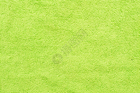 绿色微纤维布面表宏观纺织图片