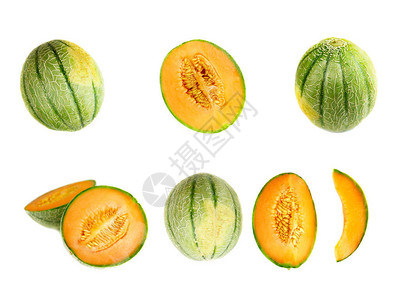 新鲜成熟的蜜豆木瓜甜瓜甜图片
