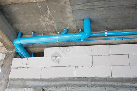 Pvc房屋建筑工地供水管图片