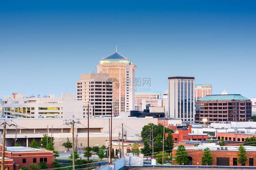 蒙哥马利阿拉巴马州美国市中图片
