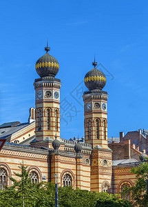 布达佩斯大犹太教堂s欧洲最大的犹太图片