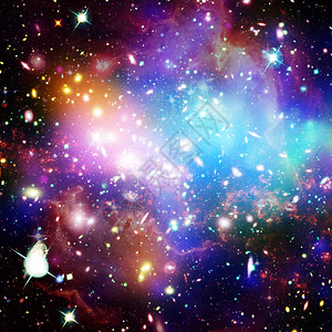 宇宙星系背景恒星和宇宙气体美国航天局提供的这图片