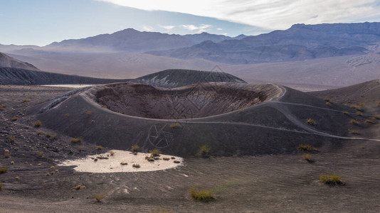 死火山谷公园的Ubeheb背景