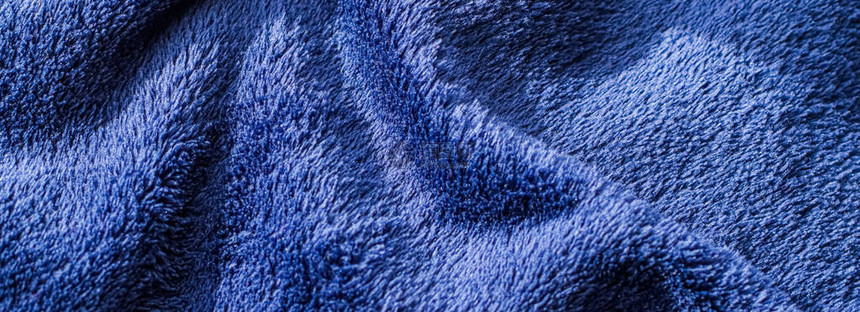 蓝宝石织物纹理装饰纺织品作为内部设计的图片