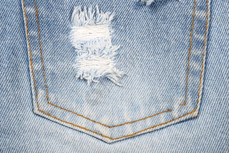 让织布的纹理背景蓝色短牛仔裤的一部分细编织的图片