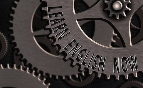 概念手写显示现在学习英语概念意义获得或获得英语背景图片