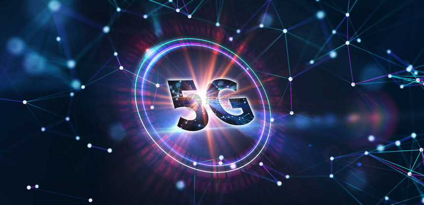 5G网络高速移动互联网新一代网络的概念商业现代技术互联