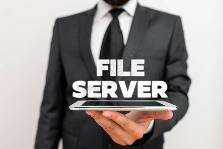 FileServer显示文件服务器的书写注释控制单独存储数据访问的设图片