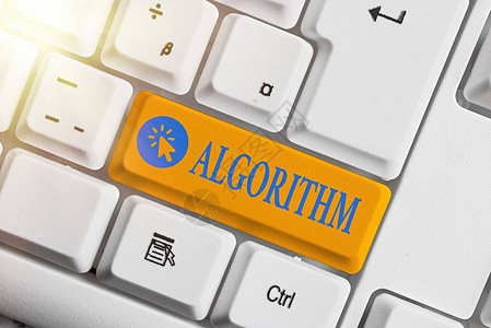 Word写入文字本ALgorithm用于解决问题或完成任务等的商业图片展示程序不同彩色键盘背景图片