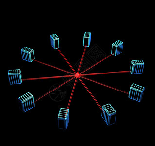 网络计算机群集网图片