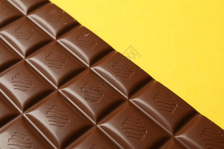 黄底的美味巧克力巧图片