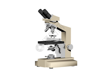 实验室中的医用显微镜背景图片