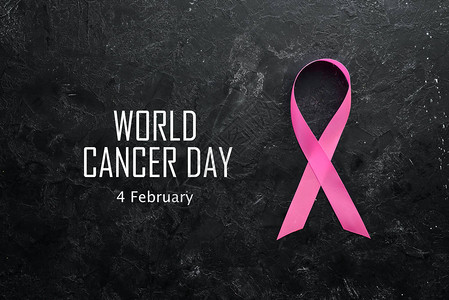 世界癌症日乳腺癌意识丝带最佳视野图片