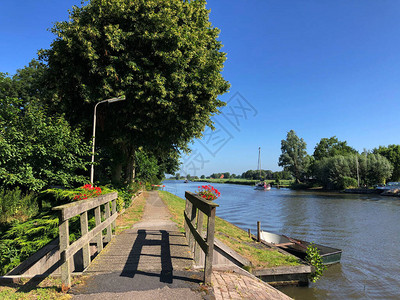 荷兰弗里斯兰Canal图片