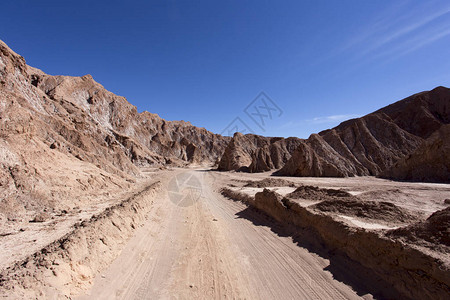 智利北部沙漠月亮谷图片