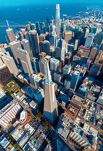 旧金山市中心摩天大图片