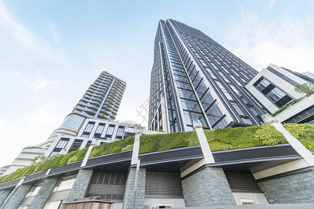 香港城市高层现代住宅图片