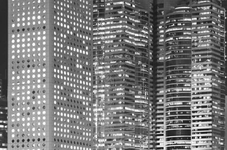 香港市现代办公大楼图片